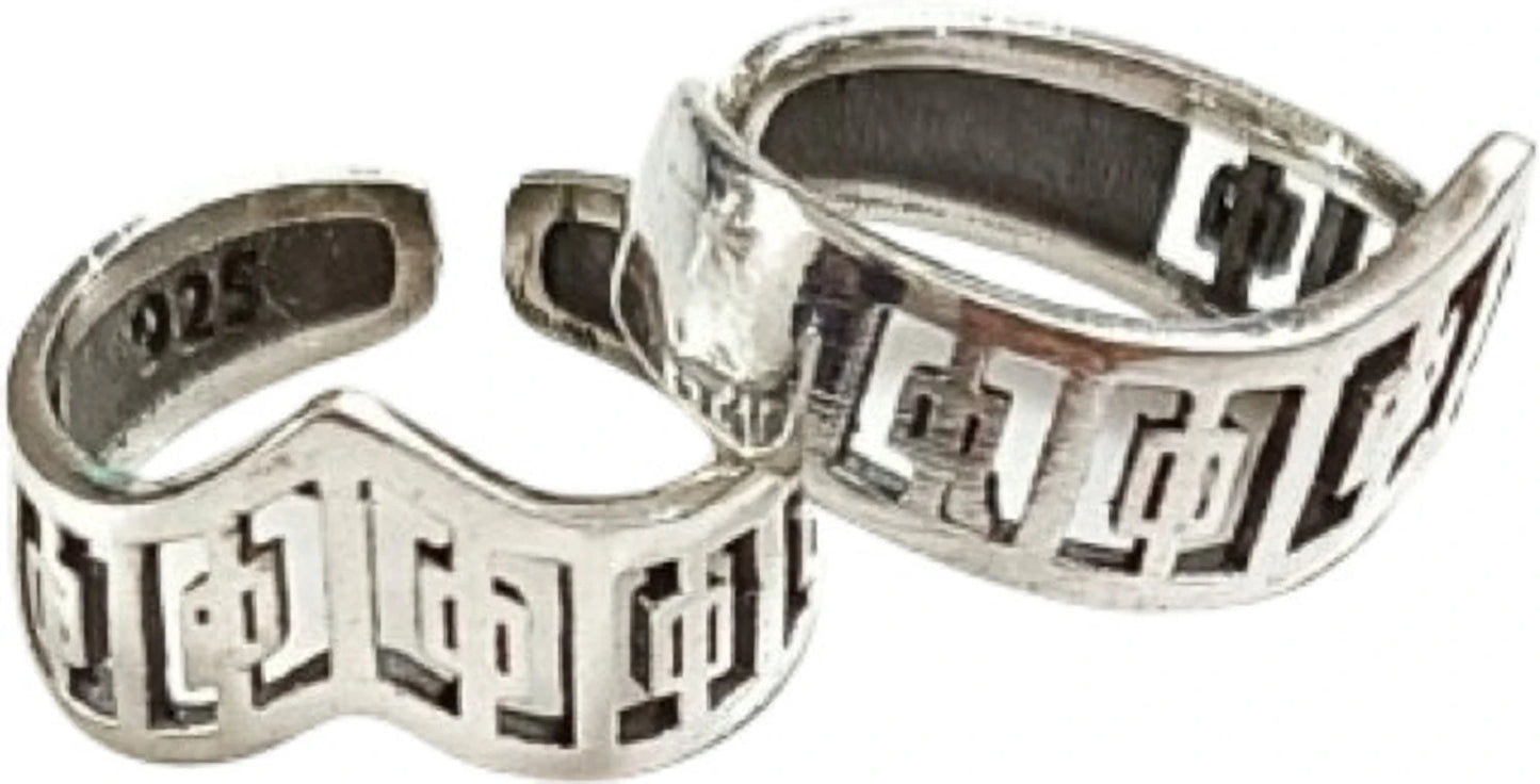 JSAJ JSAJ V SHAPE TOERING CHUTKI BICHIYA 925 STERLING THICK SILVER BAND TOERING THICK SILVER UNBREAKABLE COMFORTABLE DURABLE FOR GIRLS AND WOMEN'S IN PURE SILVER