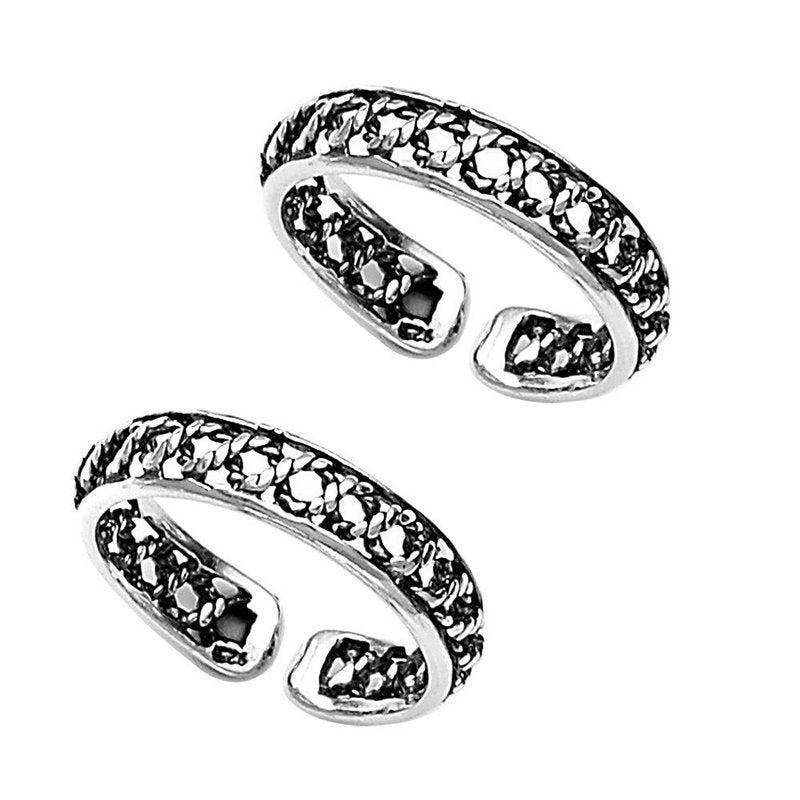 jsaj toering chutki bichiya 925 sterling silver band toering thick silver unbreakable comfortable durable for girls and women's in pure silver