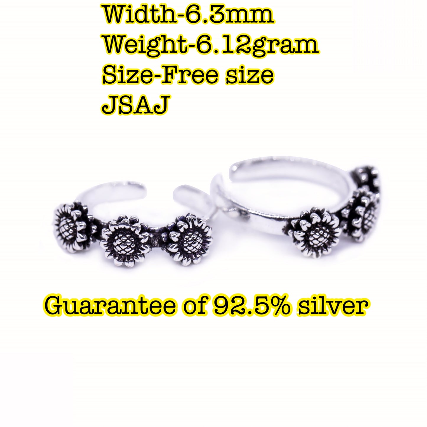 2245 Plain flower band