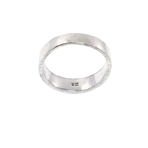 JSAJ THIN DESIGN BAND RING IN 925 STERLING SILVER