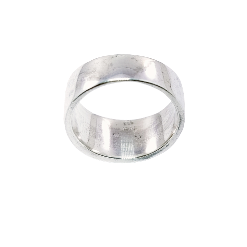 JSAJ THICK BAND RING IN 925 STERLING SILVER