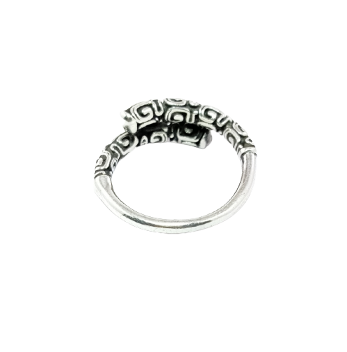 JSAJ THIN DESIGN BAND RING IN 925 STERLING SILVER
