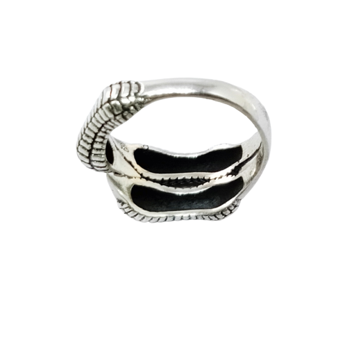 JSAJ THICK DESIGN BAND RING IN 925 STERLING SILVER