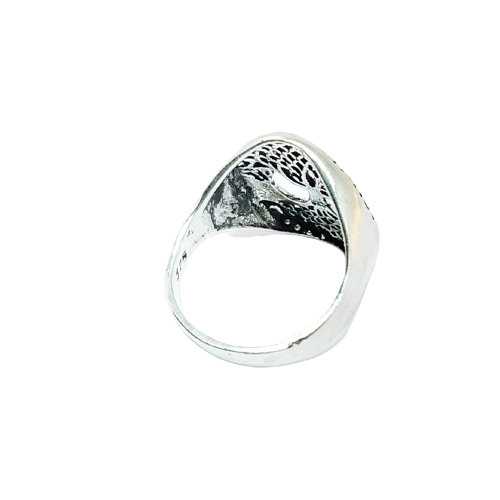 JSAJ TREE OF LIFE ROUND RING IN 925 STERLING SILVER