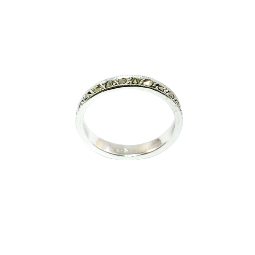JSAJ MARCASITE BAND RING