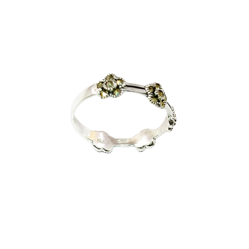 JSAJ MARCASITE BAND RING