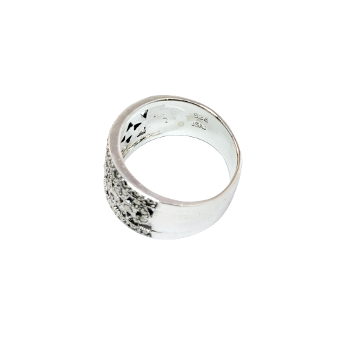 JSAJ MARCASITE BAND RING