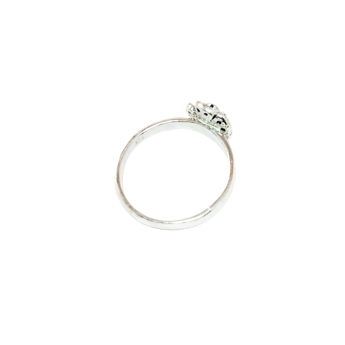 JSAJ MARCASITE LEAF RING
