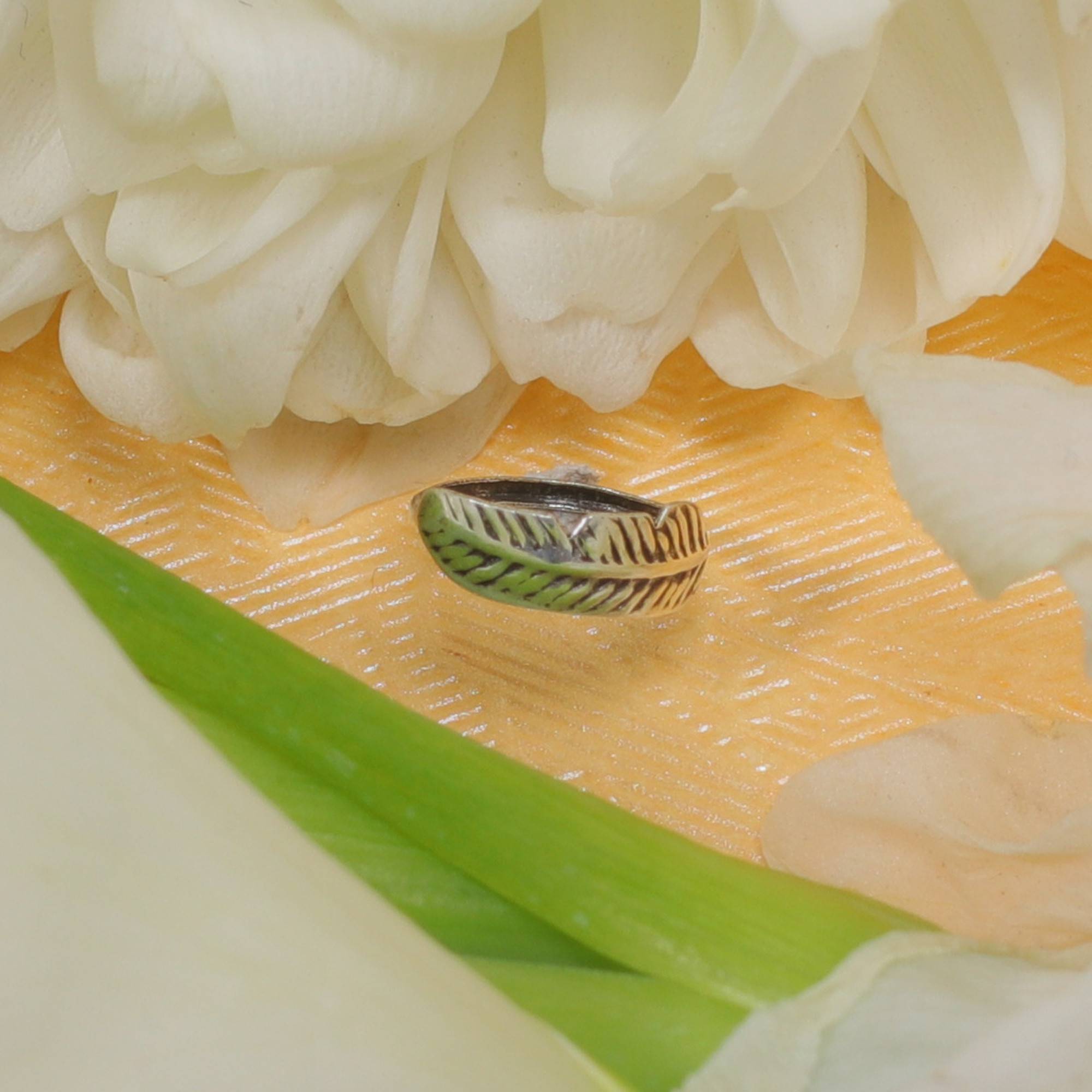 JSAJ PLAIN OXIDIZED NOSE BALI NOSE RING 925 STERLING SILVER FOR GIRLS WOMENS - Image 2