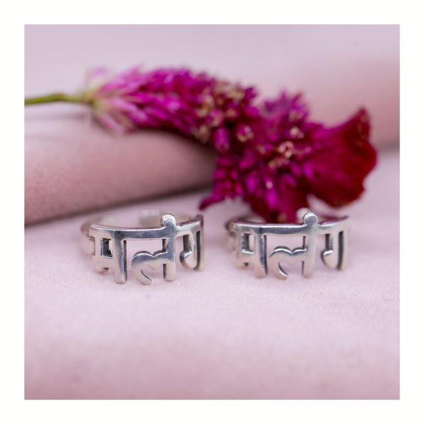 JSAJ MALANG WRITTEN TOERING CHUTKI BICHIYA 925 STERLING SILVER BAND TOERING THICK SILVER UNBREAKABLE COMFORTABLE DURABLE FOR GIRLS AND WOMEN'S IN PURE SILVER