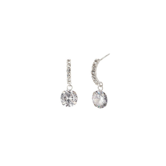 JSAJ 925 sterling silver Bali zirconia stud tops for girls and women.
