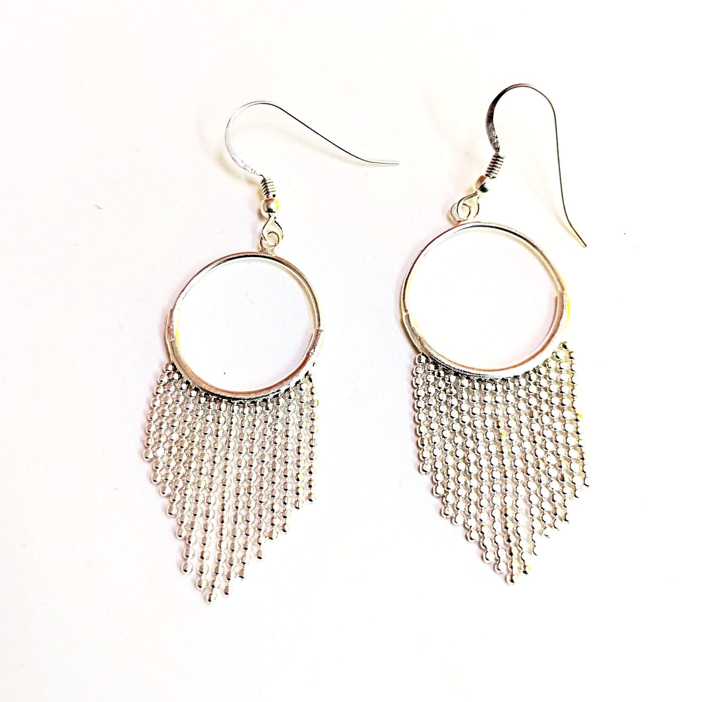 JSAJ 925 sterling silver jhallar earrings, stylish hanging danglers perfect for girls and women