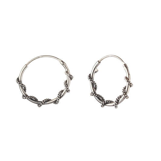 JSAJ 925 Sterling Silver SILVER DESIGN BAALI for Girls and Womens