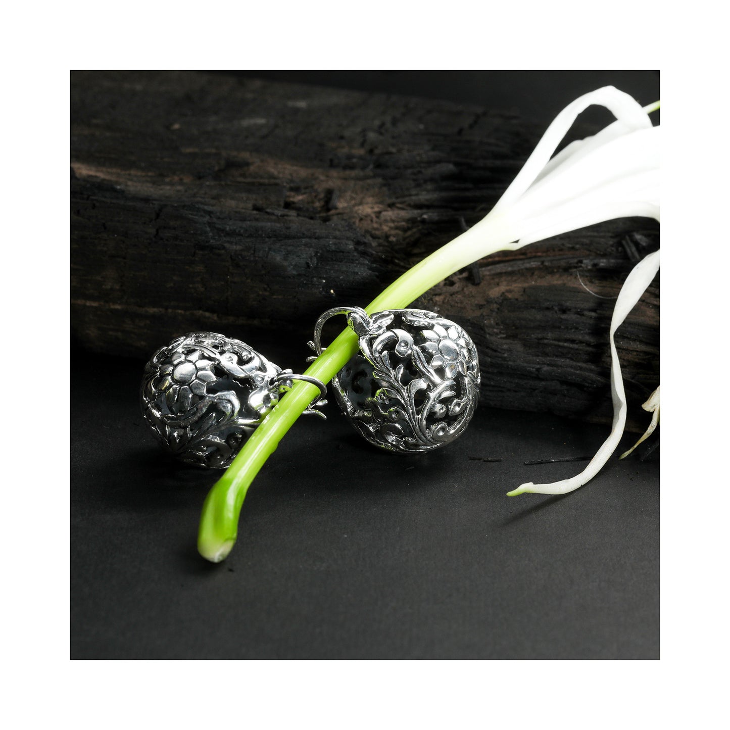 JSAJ 925 Sterling Silver ZAALI BALL round bali handmade zali for Girls and Womens