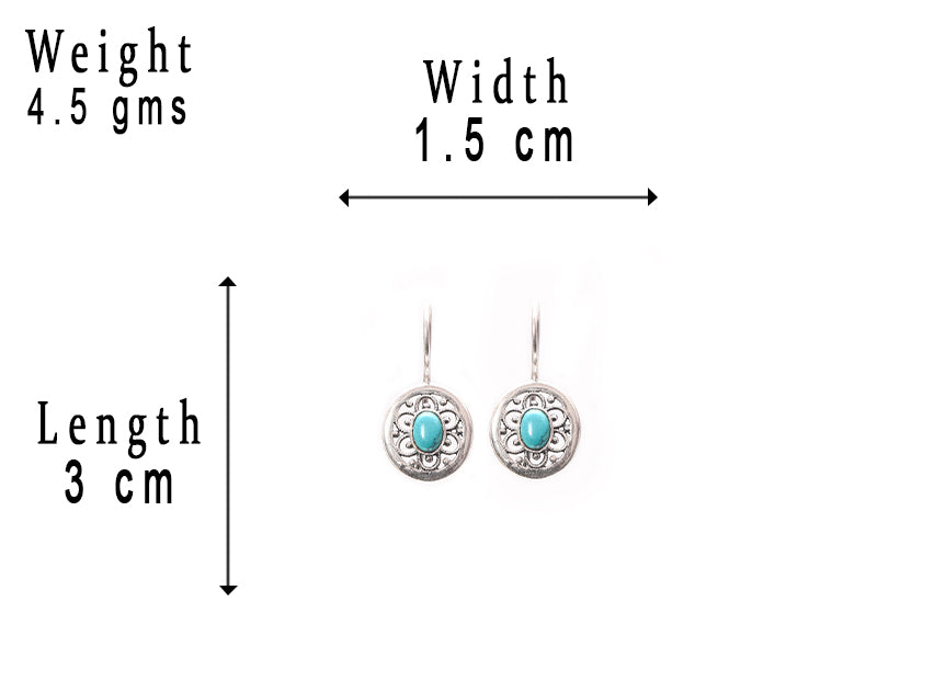 1076-A4 Turquoise