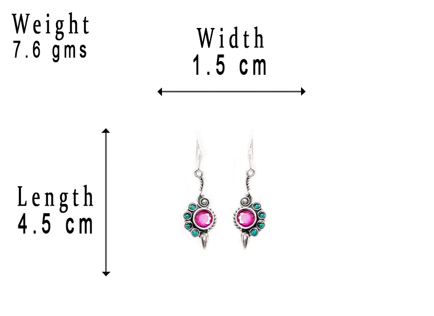 1079-A5 Ruby+Green Onyx