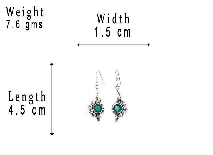 1079 Green Onyx+Zircon