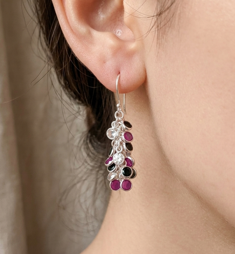 1081-A6 Ruby+Green+Zircon (multi)