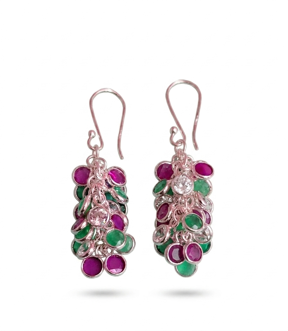 1081-A6 Ruby+Green+Zircon (multi)