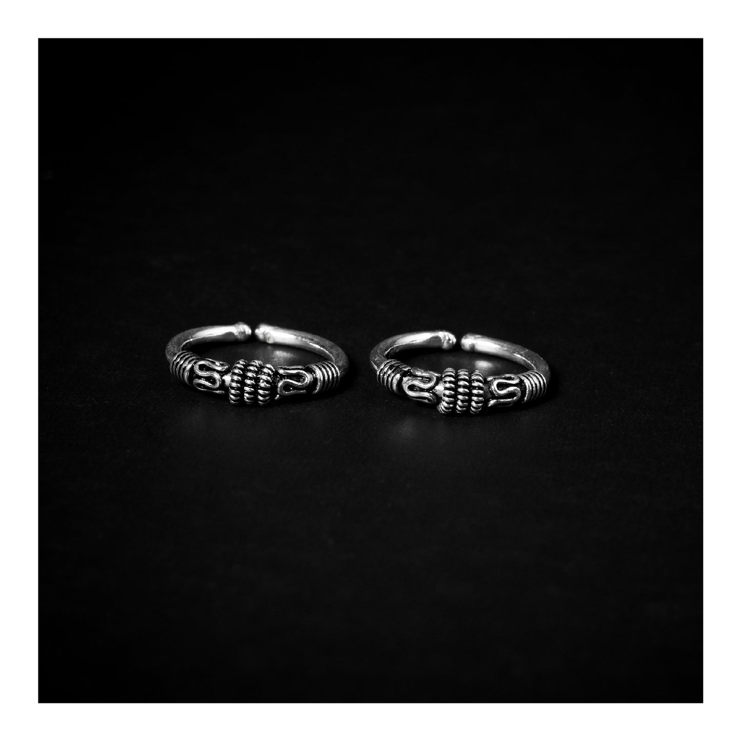 JSAJ TOE RING CHUTKI BICHIYA 925 STERLING SILVER BAND TOERING MADE OF THICK SILVER TOERING FOR WOMENS UNBREAKABLE COMFORTABLE DURABLE