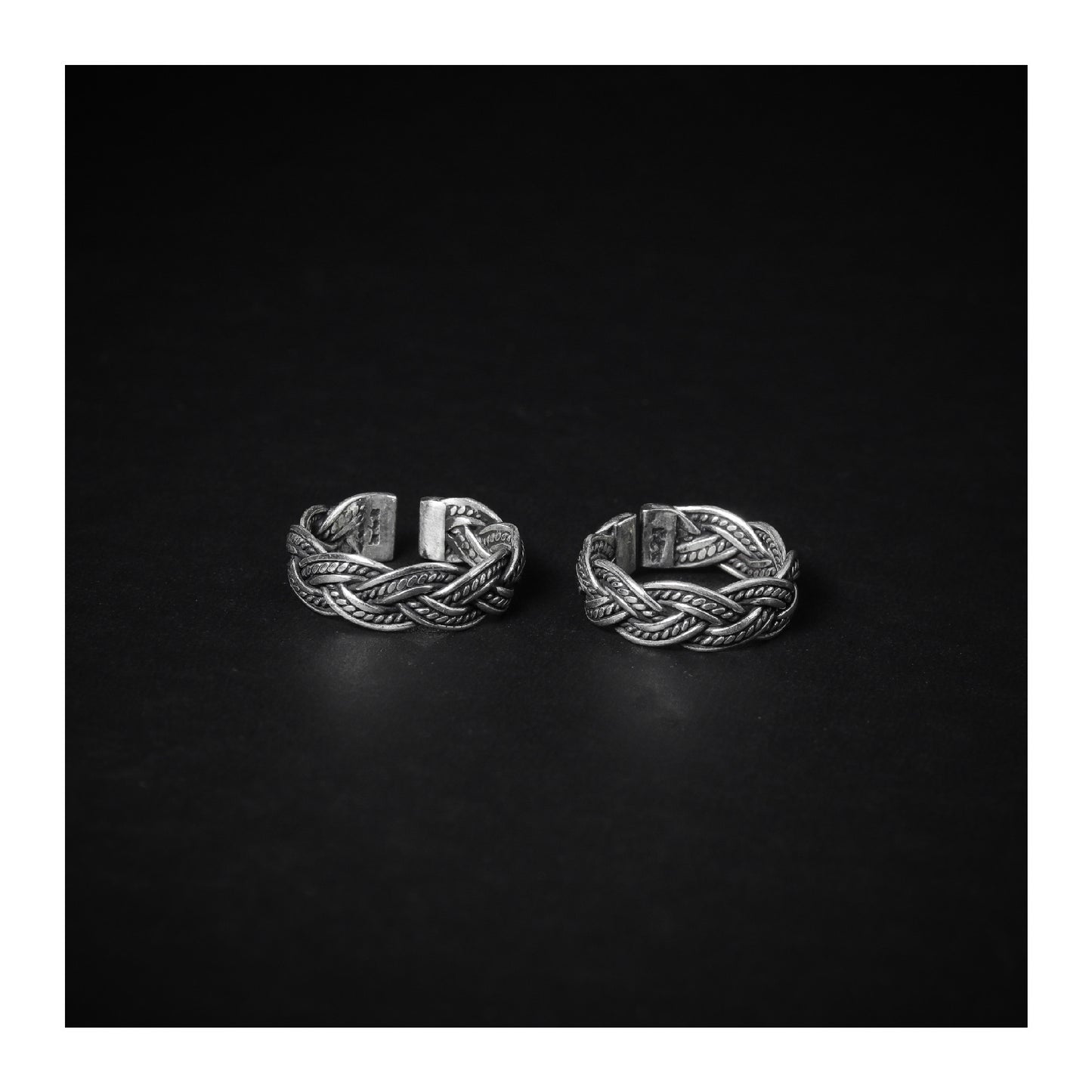 JSAJ TOE RING CHUTKI BICHIYA 925 STERLING SILVER HAND MADE CHOTI DESIGN TOERING COMFORTABLE DURABLE UNBREAKABLE BAND TOE RING FOR WOMENS
