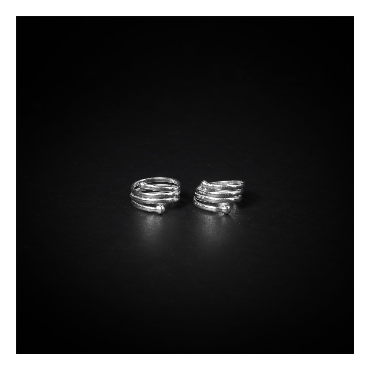 JSAJ TOE RING CHUTKI BICHIYA 925 STERLING SILVER MADE OF THICK SILVER TOERING UNBREAKABLE DURABLE COMFORTABLE