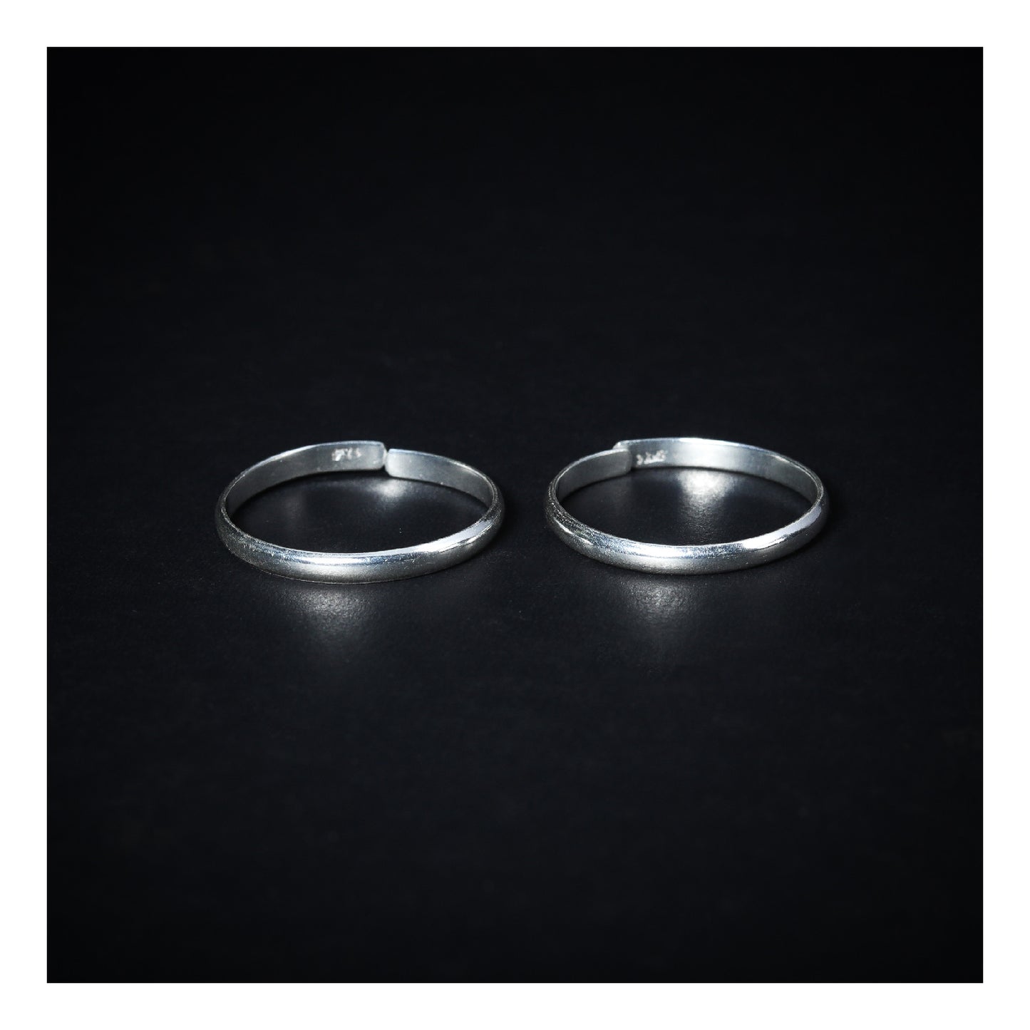 JSAJ TOE RING CHUTKI BICHIYA 925 STERLING SILVER MADE OF THICK SILVER THUMB TOERING ANVAT UNBREAKABLE COMFORTABLE