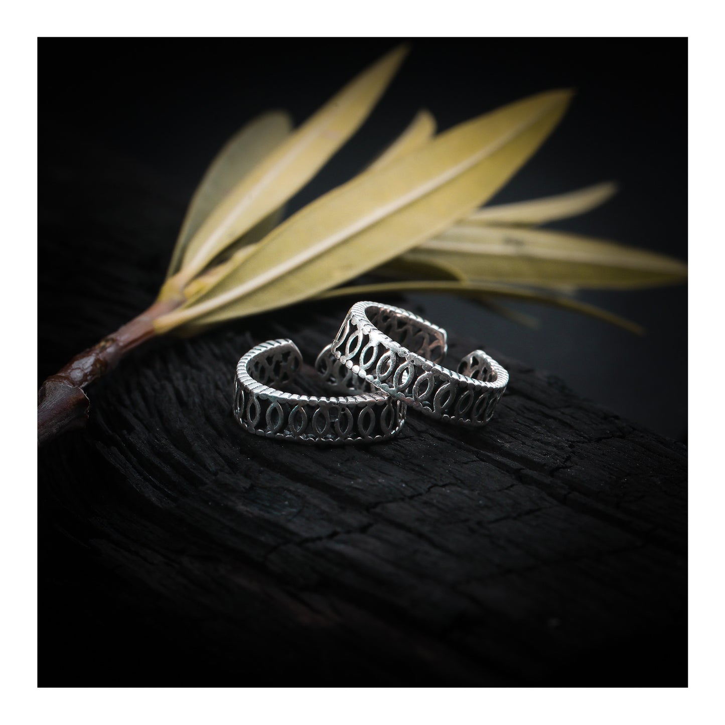 JSAJ TOE RING CHUTKI BICHIYA 925 STERLING SILVER ZALI WORK HANDMADE TOERING FOR WOMEN UNBREAKABLE COMFORTABLE DURABLE