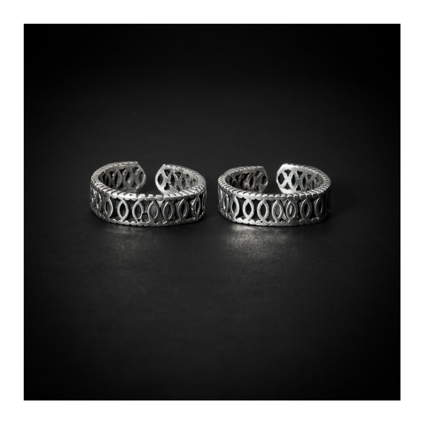 JSAJ TOE RING CHUTKI BICHIYA 925 STERLING SILVER ZALI WORK HANDMADE TOERING FOR WOMEN UNBREAKABLE COMFORTABLE DURABLE