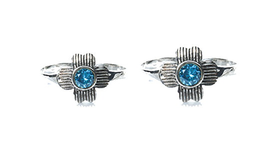 JSAJ TOE RING CHUTKI BICHIYA 925 STERLING SILVER BLUE ZERCON STONE HANDMADE TOE RING COMFORTABLE