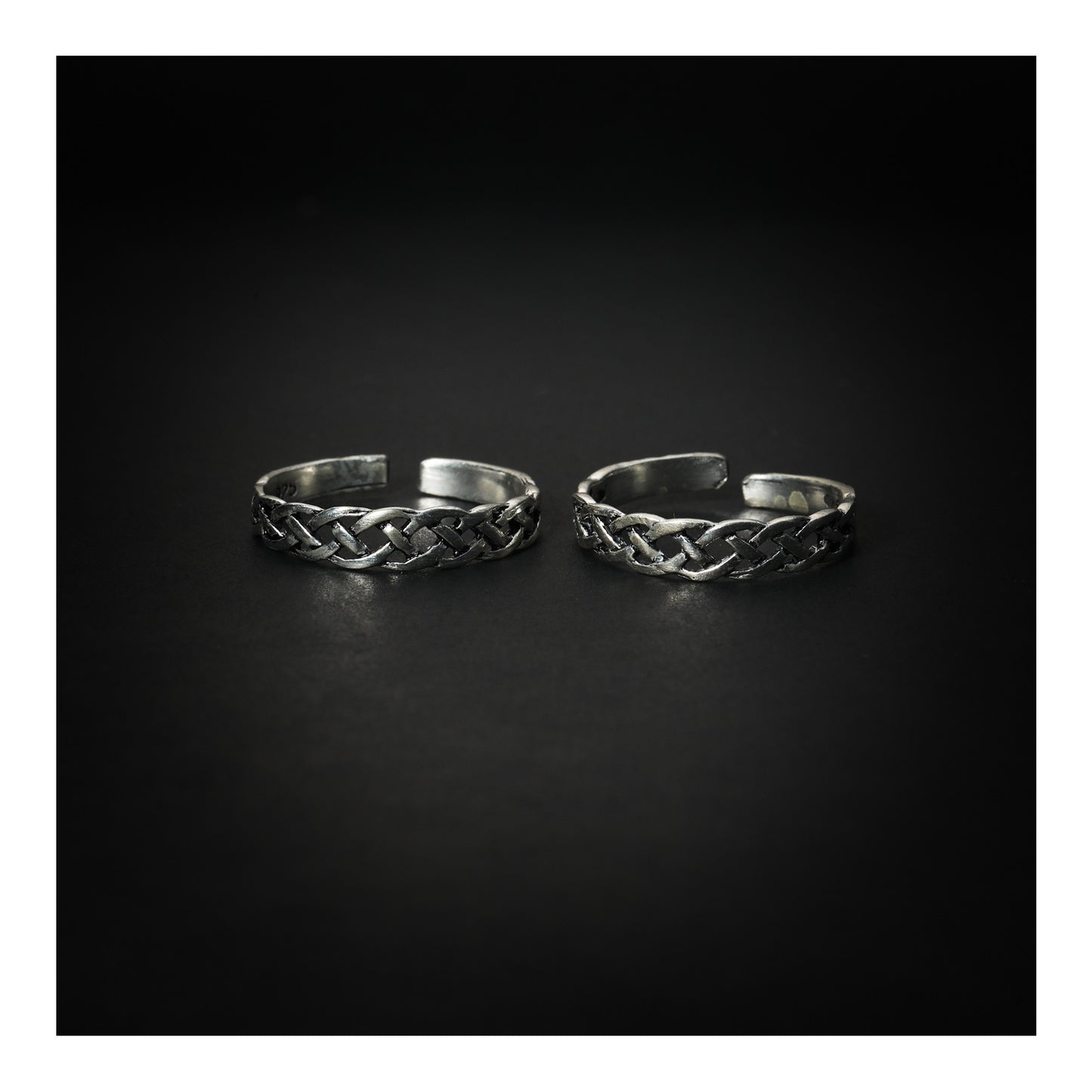 JSAJ TOE RING CHUTKI BICHIYA 925 STERLING SILVER ZALI WORK TOERING HANDMADE UNBREAKABLE COMFORTABLE