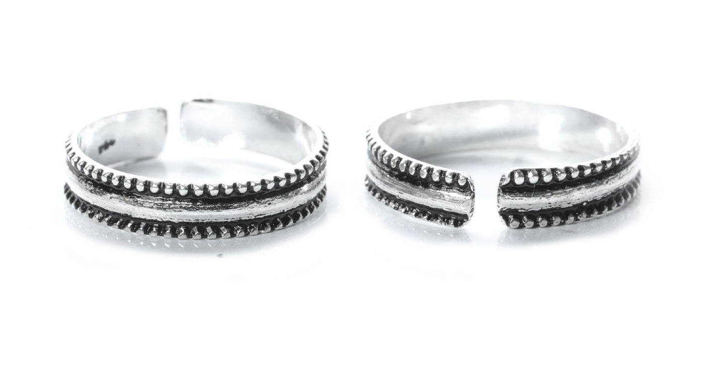 JSAJ TOE RING CHUTKI BICHIYA 925 STERLING SILVER HANDMADE TOE RING FOR WOMENS COMFORTABLE
