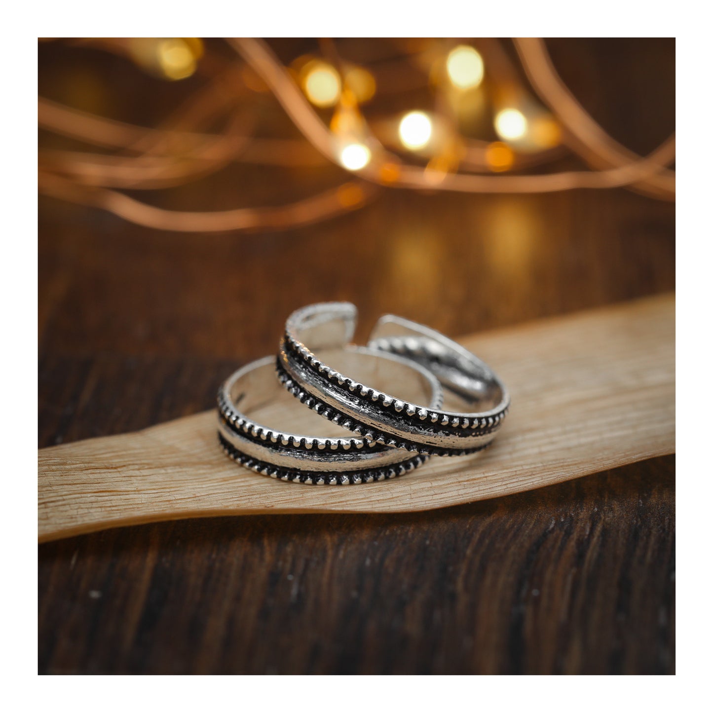 JSAJ TOE RING CHUTKI BICHIYA 925 STERLING SILVER HANDMADE TOE RING FOR WOMENS COMFORTABLE