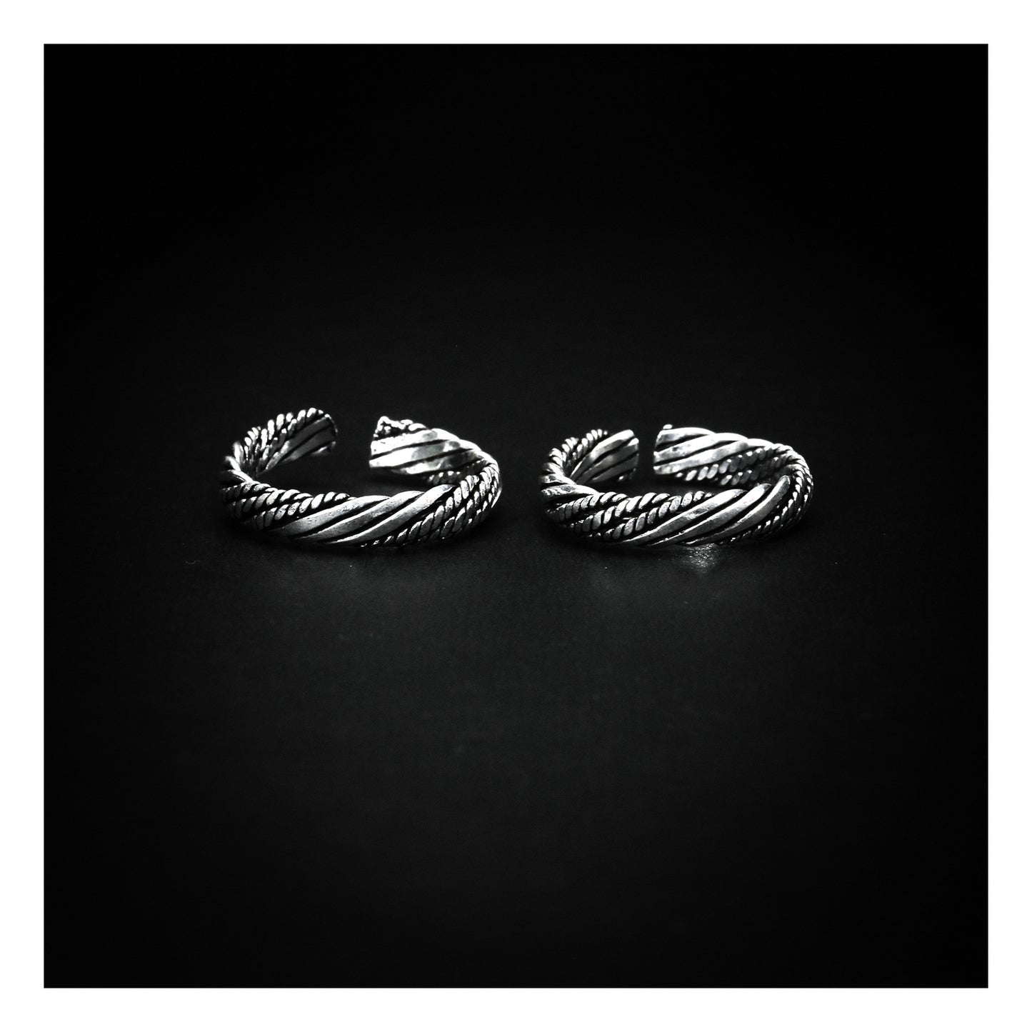 JSAJ TOE RING CHUTKI BICHIYA 925 STERLING SILVER HANDMADE UNBREAKABLE BAND TOE RING FOR WOMENS COMFORTABLE DURABLE