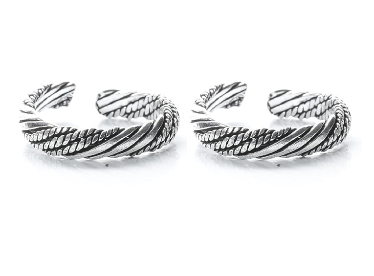 JSAJ TOE RING CHUTKI BICHIYA 925 STERLING SILVER HANDMADE UNBREAKABLE BAND TOE RING FOR WOMENS COMFORTABLE DURABLE