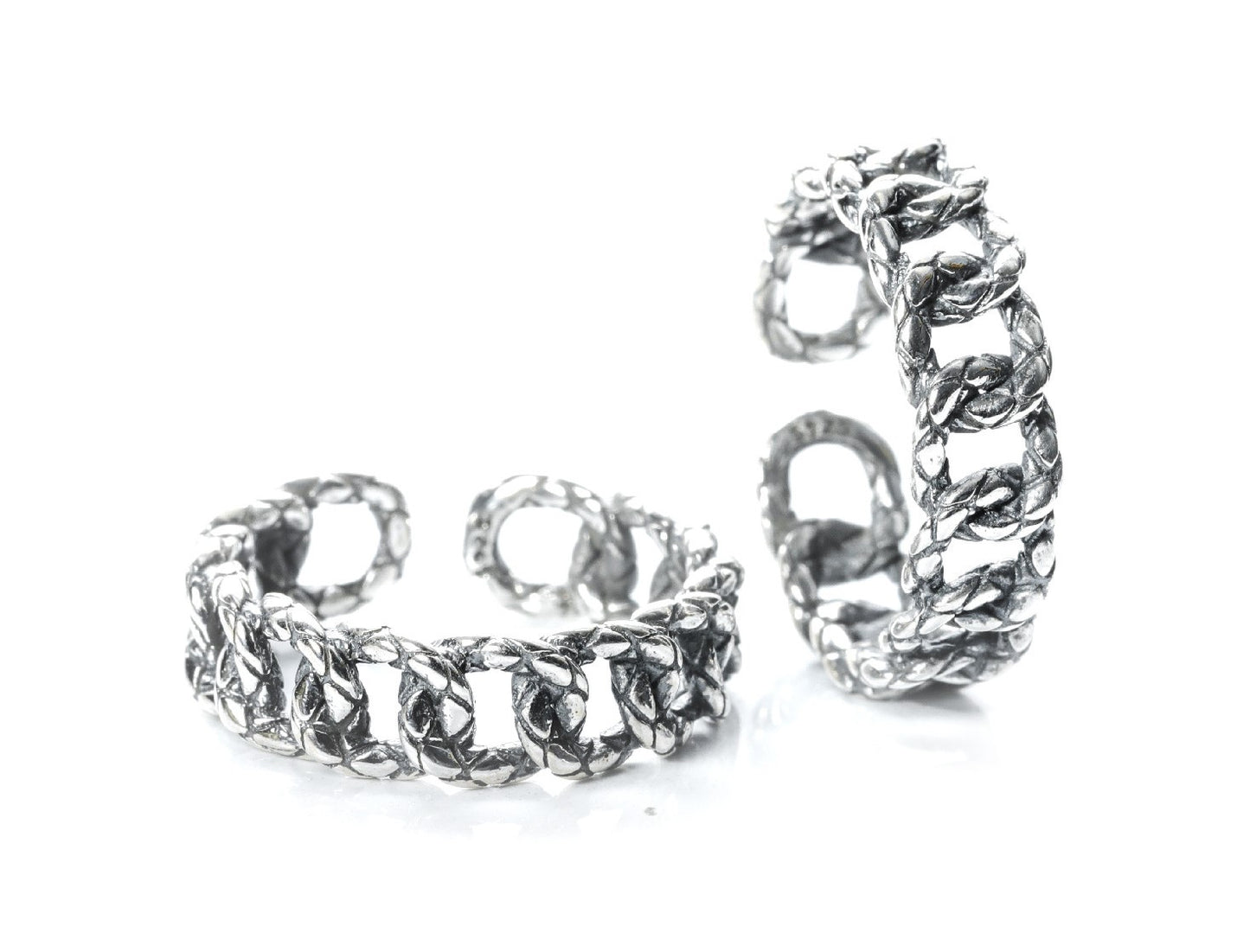 JSAJ TOE RING CHUTKI BICHIYA 925 STERLING SILVER ZALI WORK HANDMADE BAND TOE RING FOR WOMENS COMFORTABLE