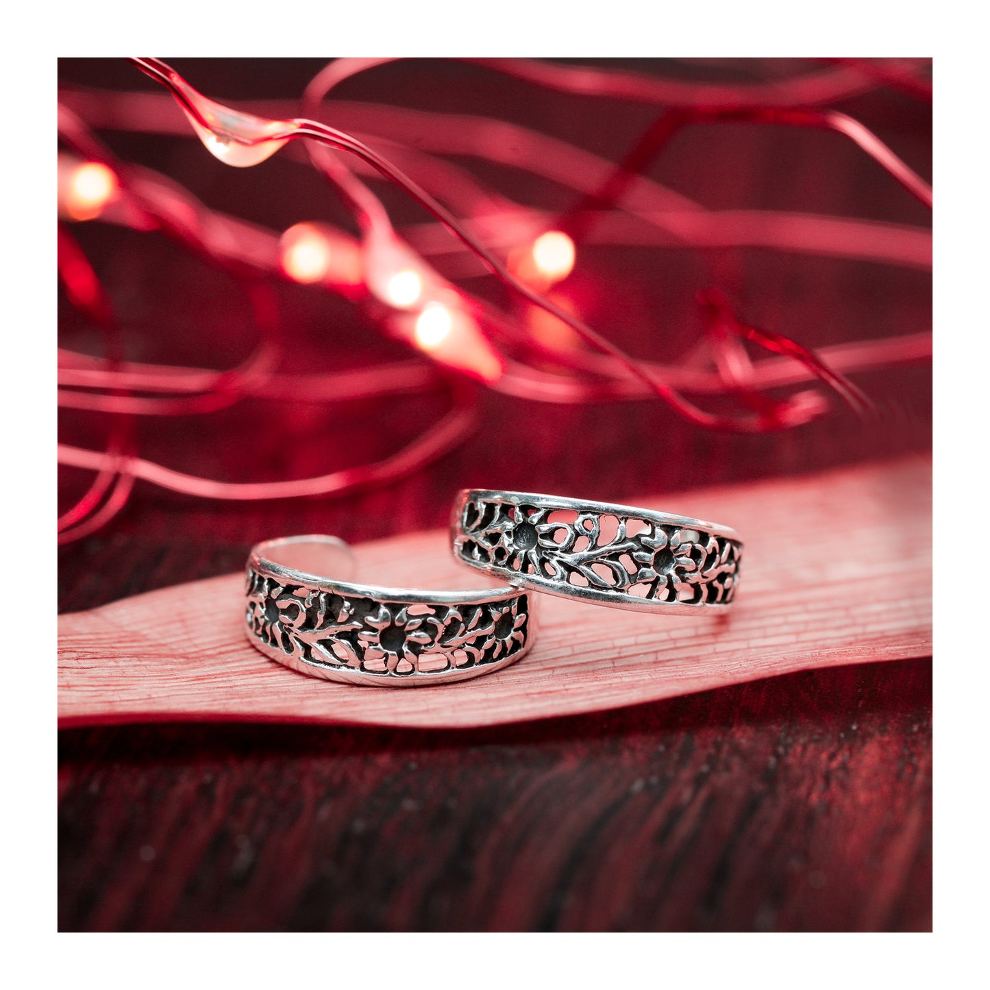 JSAJ TOE RING CHUTKI BICHIYA 925 STERLING SILVER ZALI WORK HANDMADE BAND TOERING FOR WOMENS COMFORTABLE