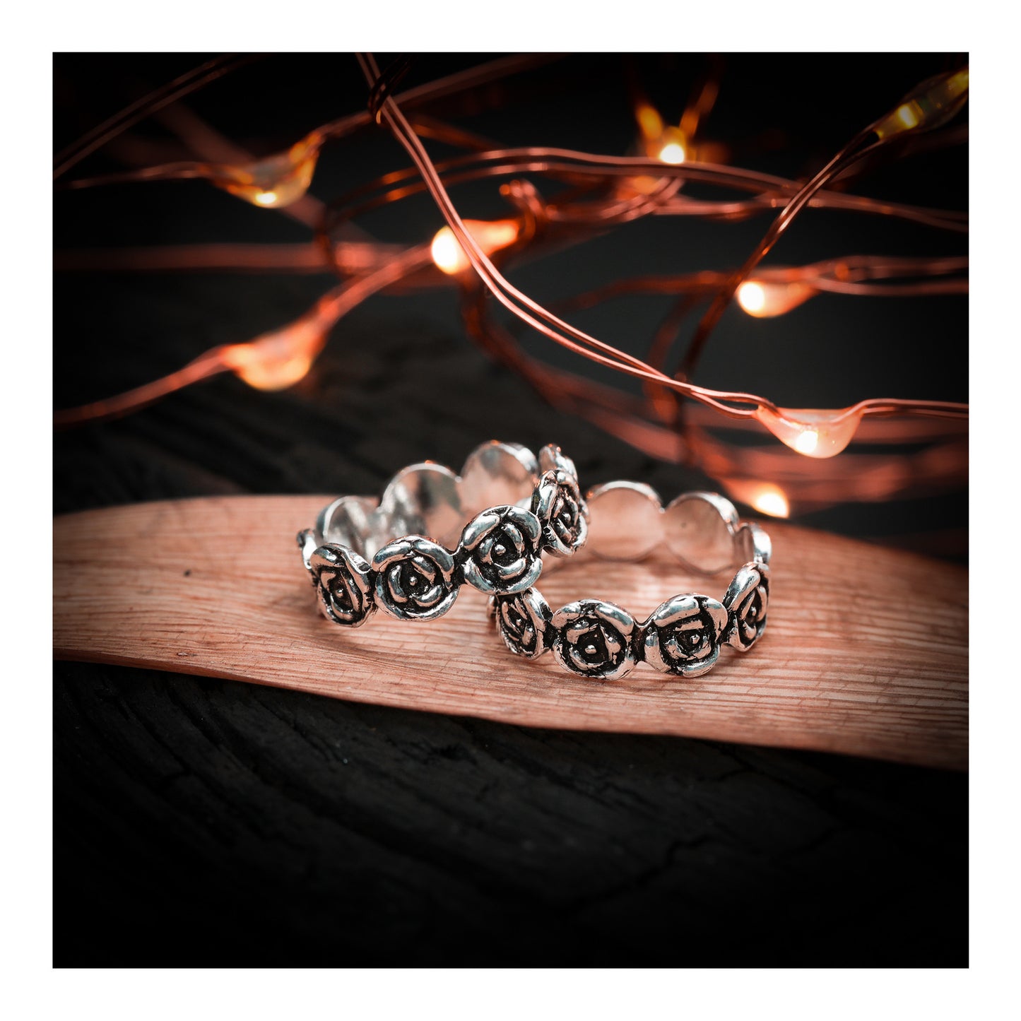 JSAJ TOE RING CHUTKI BICHIYA 925 STERLING SILVER FLOWER BAND HANDMADE BAND TOE RING FOR WOMENS COMFORTABLE