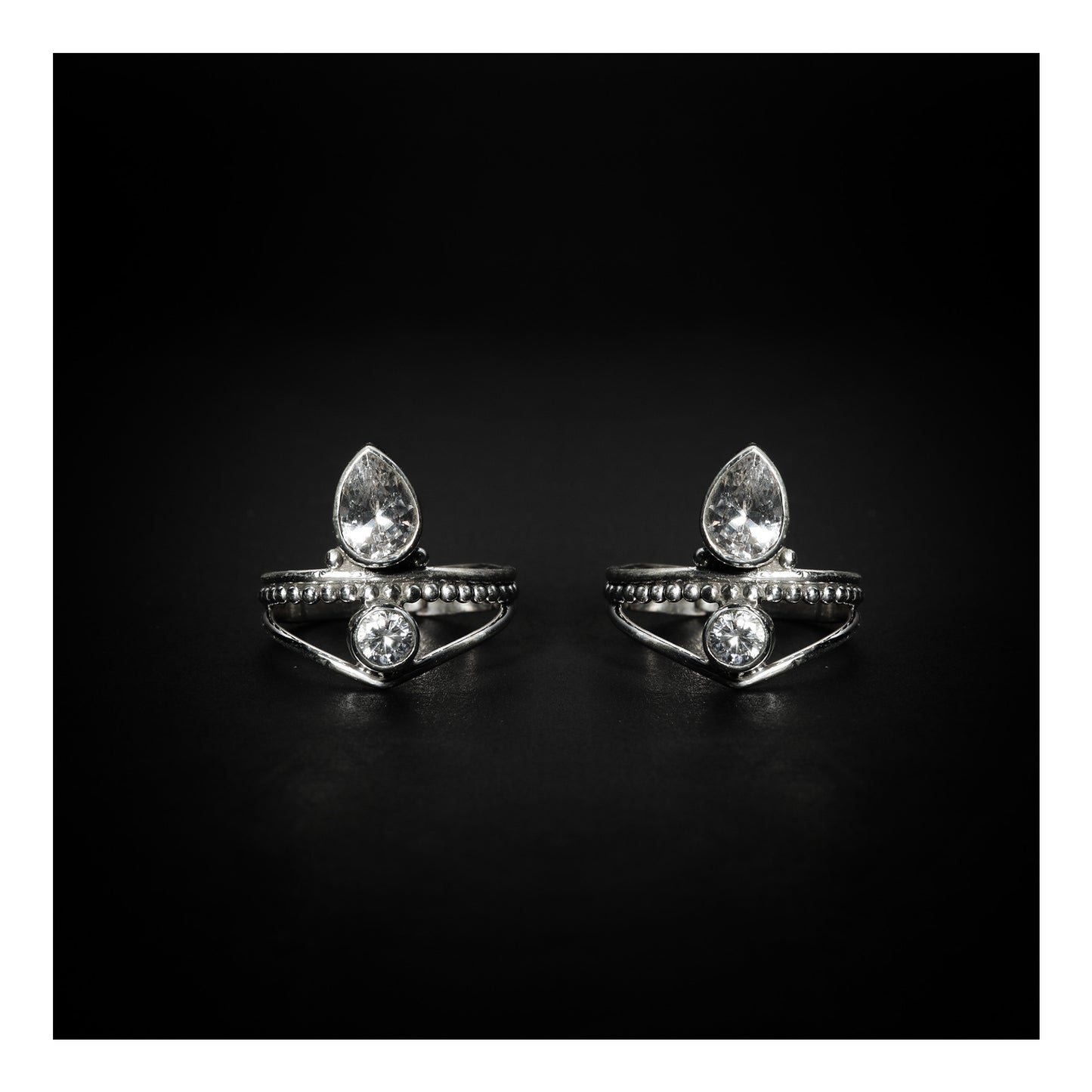 JSAJ TOE RING CHUTKI BICHIYA 925 STERLING SILVER PLAIN FLOWER DISIGN HANDMADE TOERING FOR WOMENS COMFORTABLE DURABLE