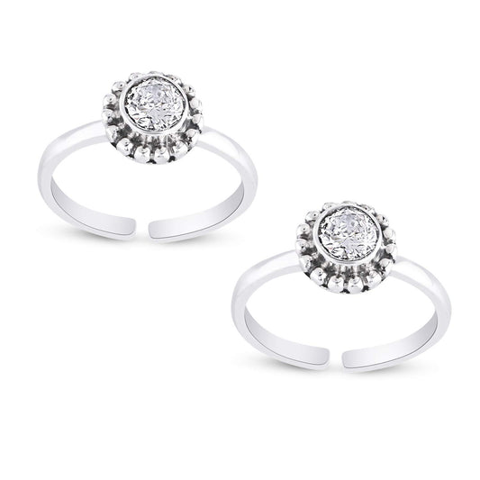 JSAJ TOE RING CHUTKI BICHIYA 925 STERLING PURITY SILVER TOE RINGS FOR WOMEN COMFORATBEL DURABEL