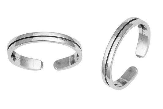 JSAJ TOE RING CHUTKI BICHIYA 925 STERLING PURITY SILVER TOE RINGS FOR WOMEN COMFORATBEL DURABEL