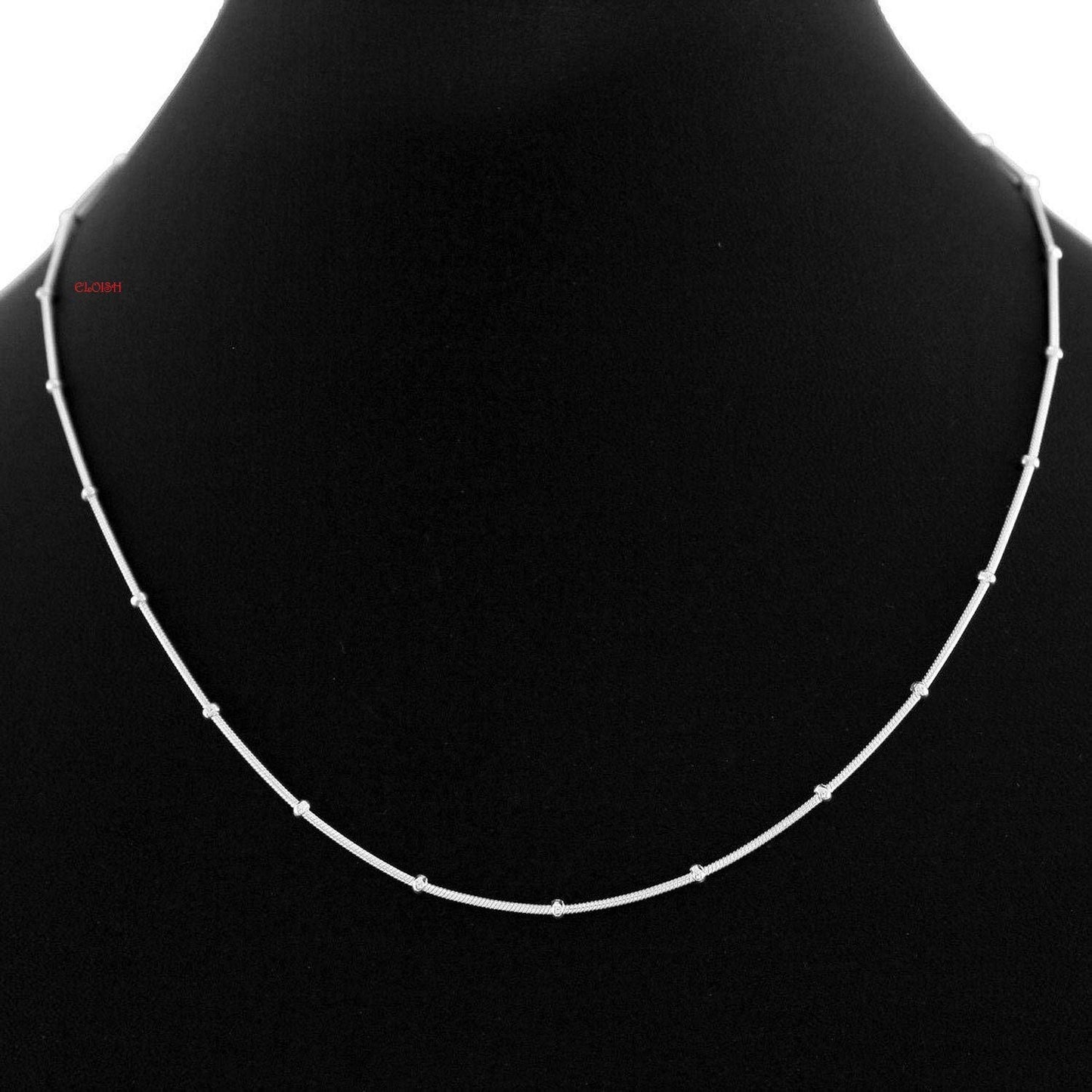 JSAJ CLIPPING SNAKE CHAIN STERLING SILVER CHAIN 92.5% SILVER STRONG CHAIN FOR GIRLS AND WOMENS IN PURE SILVER