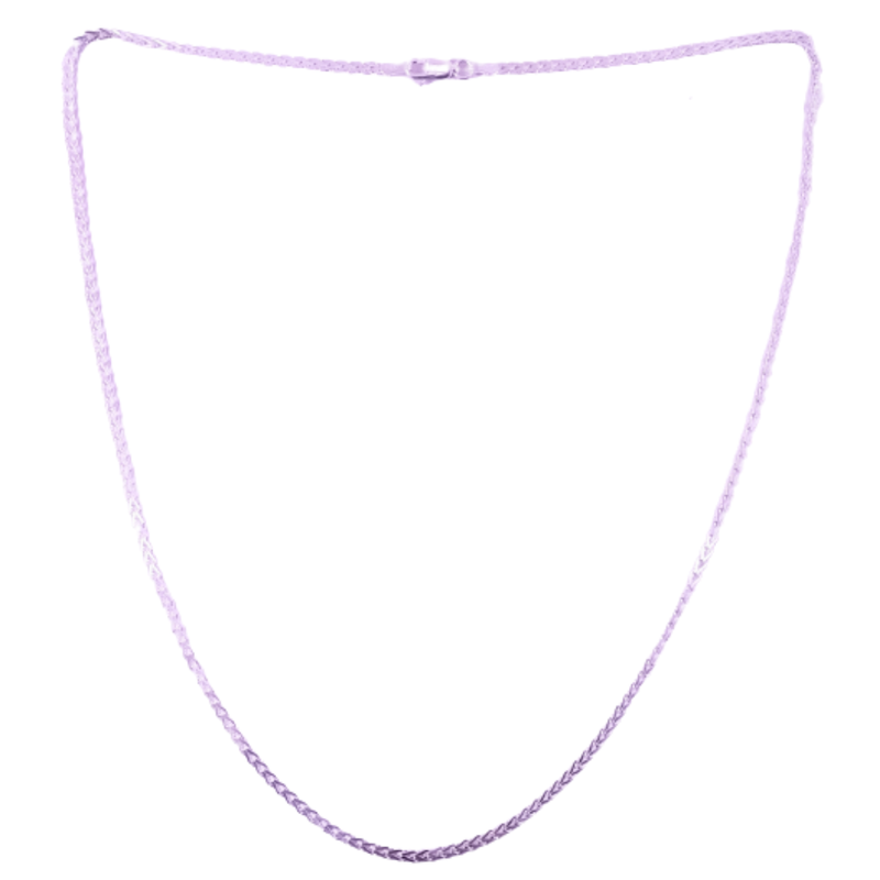 JSAJ 2MM V SHAPE CHAIN STERLING SILVER 92.5% SILVER STRONG,DURABLE,THICK CHAIN FOR MENS AND WOMEN'S IN PURE SILVER