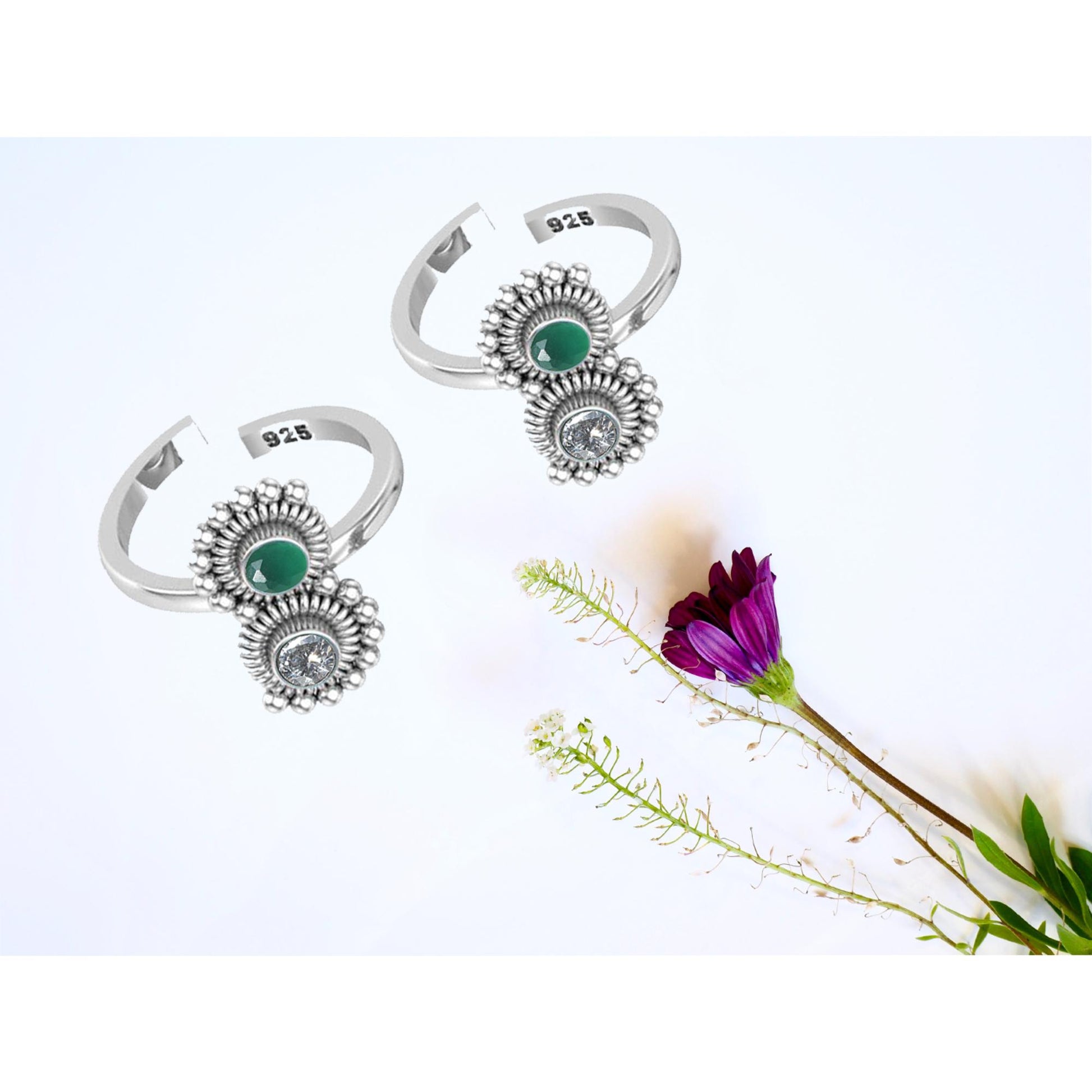 2182 GREEN ONYX+ZIRCON