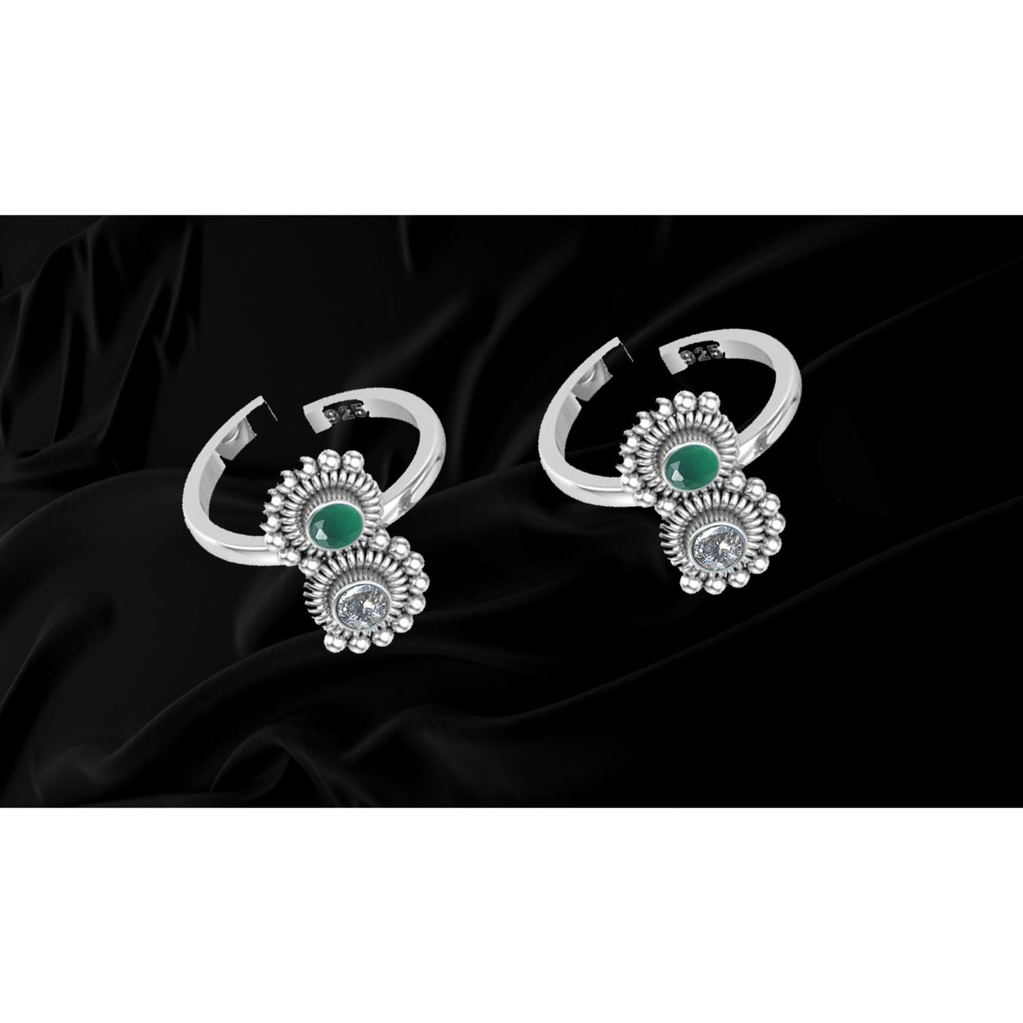 2182 GREEN ONYX+ZIRCON