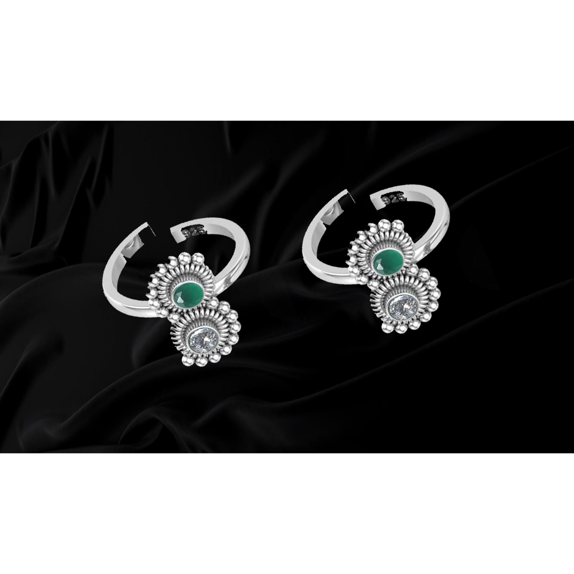 2182 GREEN ONYX+ZIRCON