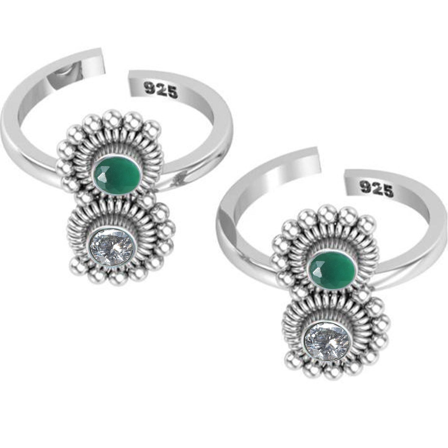 2182 GREEN ONYX+ZIRCON