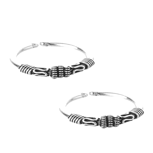 jsaj toering plain chutki bichhiya flower toering 925 sterling silver handmade toering