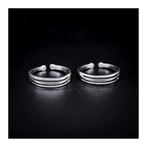 jsaj toering chutki bichiya 925 sterling silver band toering thick silver unbreakable comfortable durable for girls and women's in pure silver