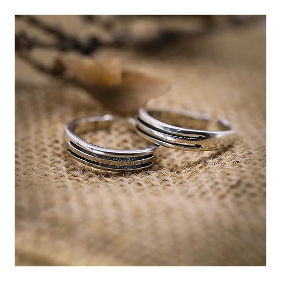 jsaj toering chutki bichiya 925 sterling silver band toering thick silver unbreakable comfortable durable for girls and women's in pure silver